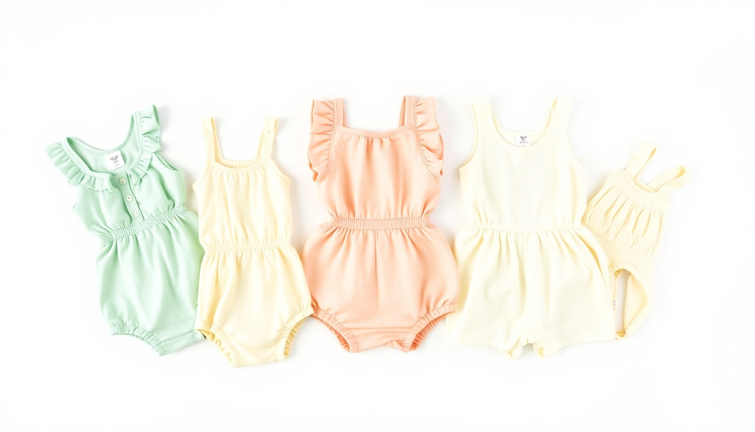 Trendy and Comfortable: Explore Our 2025 Summer Baby Clothing Line