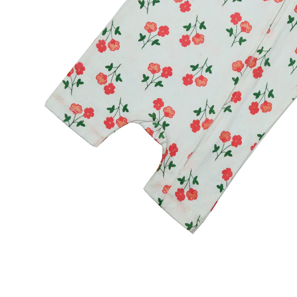 Adorable Floral Baby Romper – Soft & Stylish