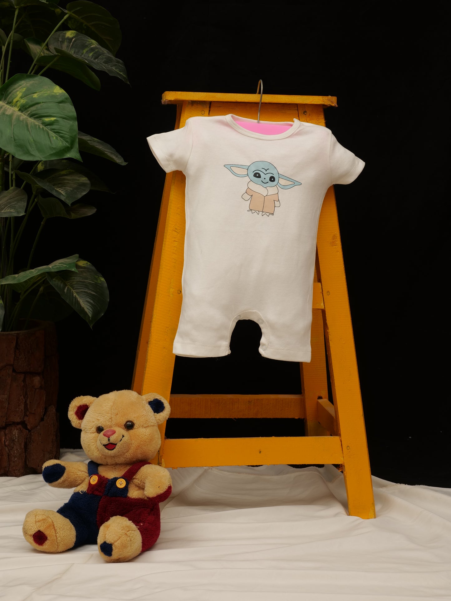Adorable Baby Yoda Romper – Soft & Comfy Infant Bodysuit | Zeemad Studio