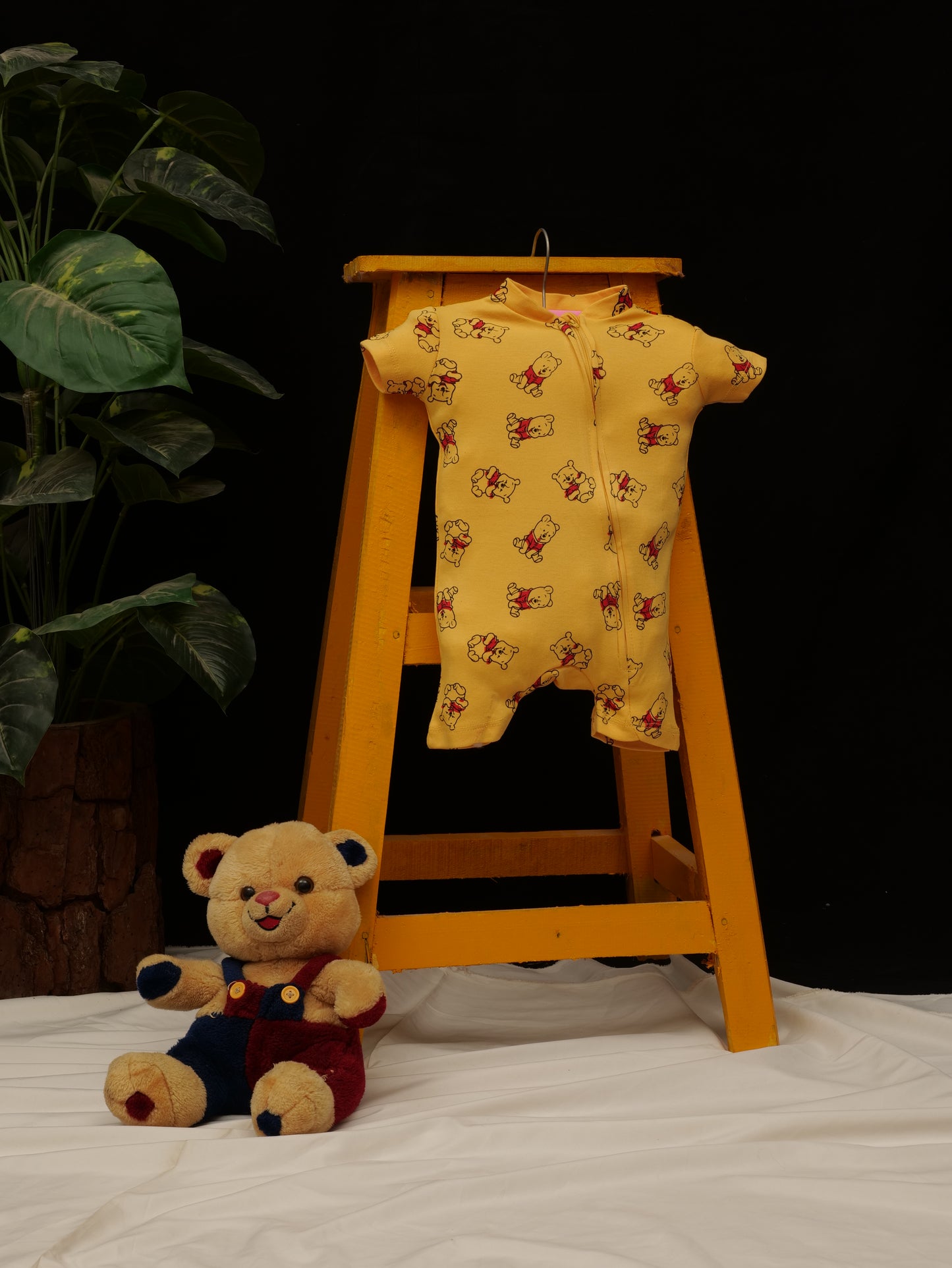 Adorable Winnie the Pooh Baby Romper – Soft & Cozy Outfit