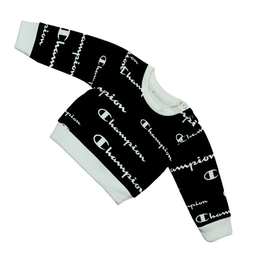 Stylish Champion Baby Romper - Full-Sleeve Winter Bodysuit for Toddlers